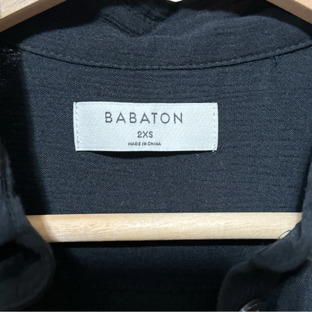 EUC - ARITZIA Babaton Carrington Blouse - size XXS - black